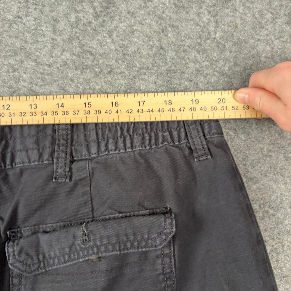 St. John's Bay Cargo Shorts Mens 42 Gray Cotton Elastic Waist Utility Outdoor - Picture 8 of 12